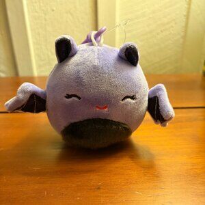 Squishmallows JOLDY Bat Bag Clip 3” Plush NEW